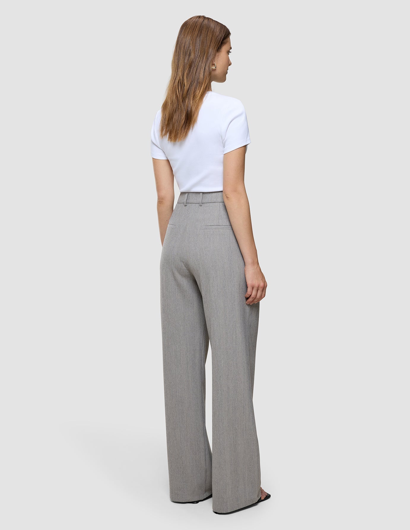 Women's Serene Pants Wide Tapestry Herringbone